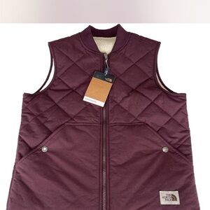 The North Face Women's Deep Maroon Quilted Vest